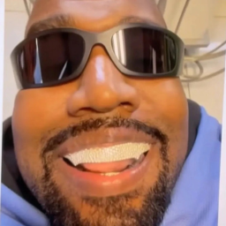 Cart ride into Kanye