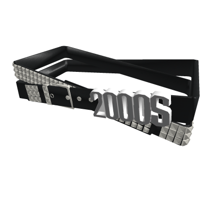 Y2K layered studded 2000s belt