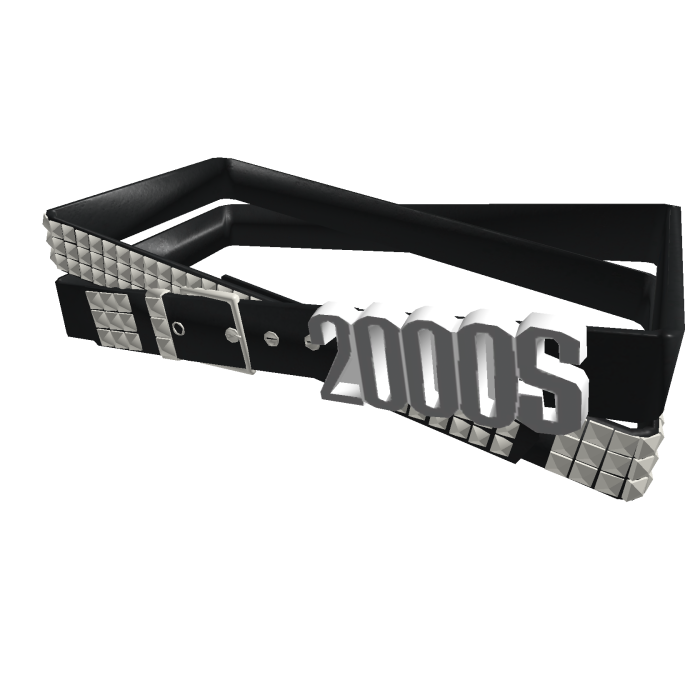Y2K layered studded 2000s belt