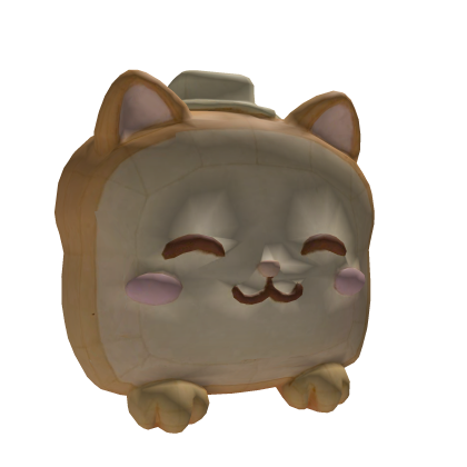 Toast Kitty Plushie