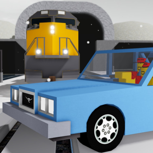 (🍀SPRING🍀) TRAIN VS CAR (made with free models)