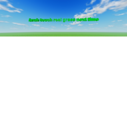 touch grass sim