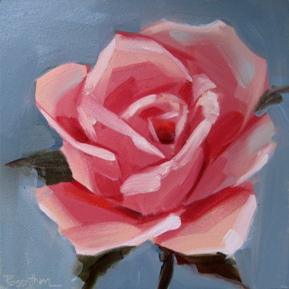 Pink Rose Painting Roblox decal