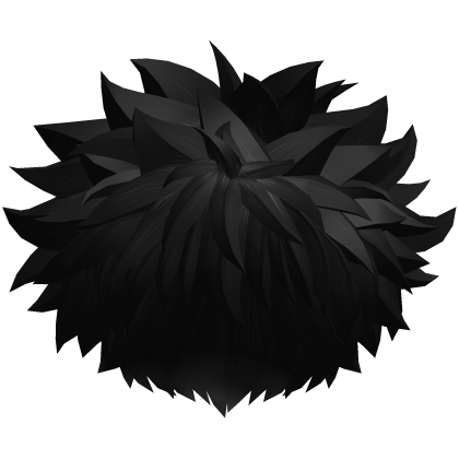 Black Fluffy Zoldyck Hair