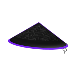 Purple Aura Samurai Hat