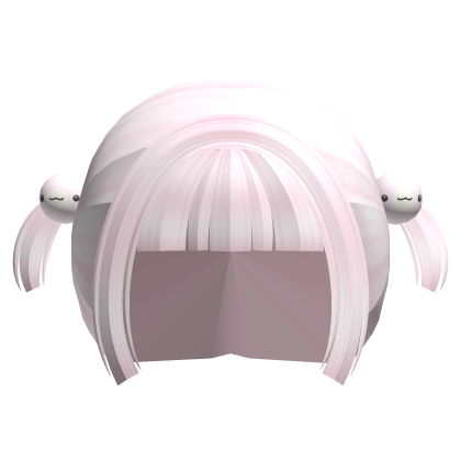 ♡꒰ cute pink silly seal pigtails thumbnail