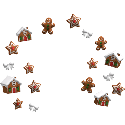 Christmas Gingerbread Aura - White