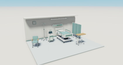 Hospital Patient Room & Clinic Pack | 20 Assets preview 3