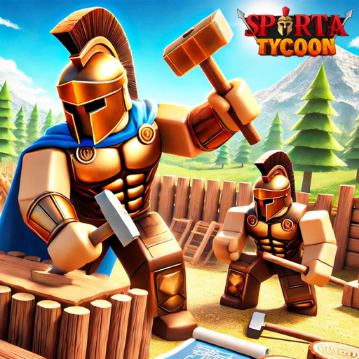 2 Player Sparta Tycoon ⚔️ official Roblox game thumbnail