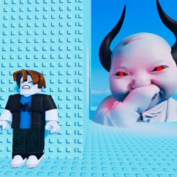 Scary AI Baby Troll Tower 😱