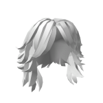 White Wolf Cut Hair (3.0)