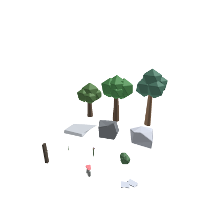 [LOW POLY] Stylized Nature Kit - 12 Assets