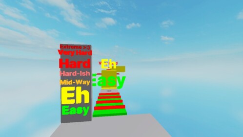 Oofer Bro's Difficulty Chart Obby!