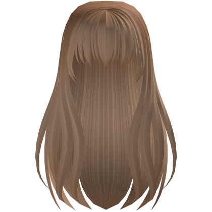 Long Flowy brownish hair