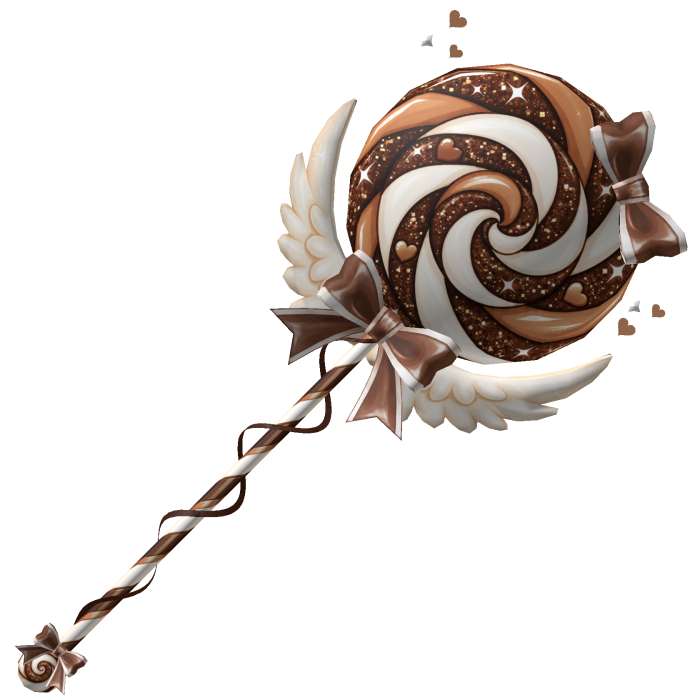 Angel Princess Cute Lollipop - Chocolate Coffee