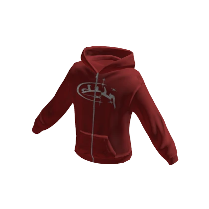 Grunge Y2K Gothic Cross Oversized Hoodie (Black) | Roblox Item