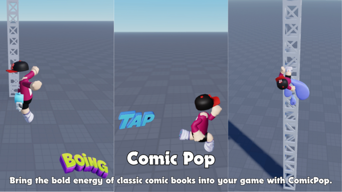 ComicPop - 3D Comic SFX System preview 1