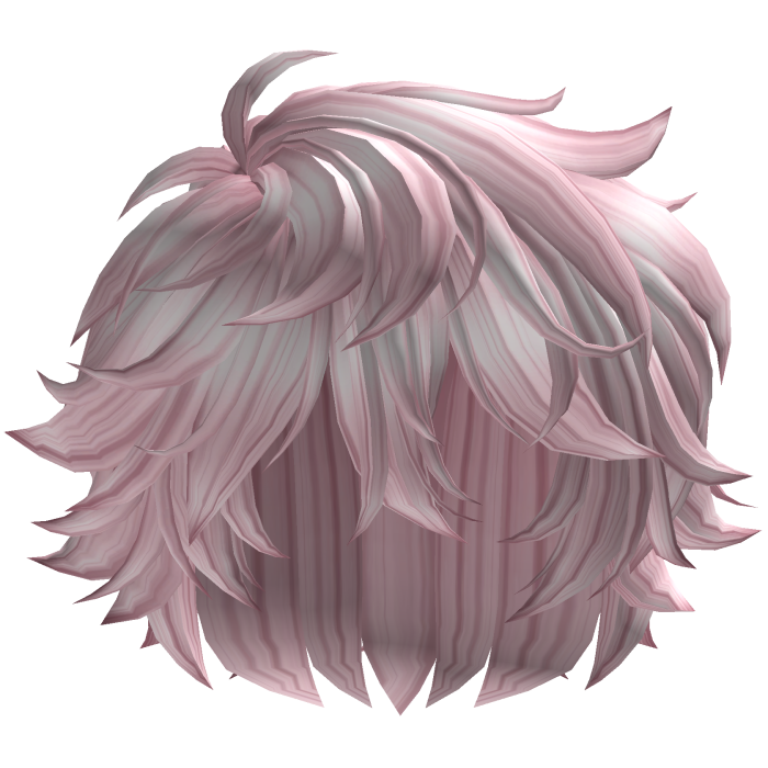 Fluffy Messy Haircut [Ashy Pink]