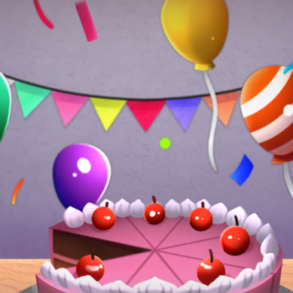 Roblox Cherry Cake Birthday Celebration