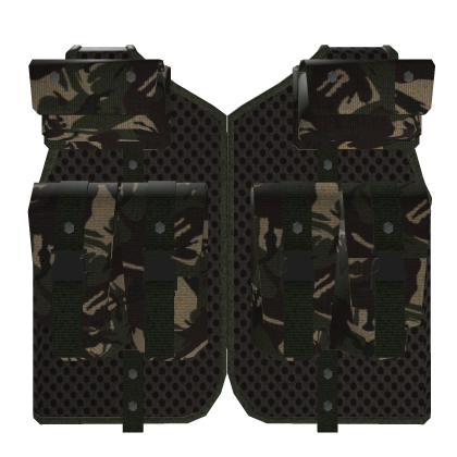 Magazine Pouch WOODLAND DPM Military Vest