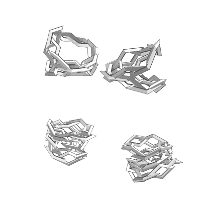 Light Gray Chain Wraps