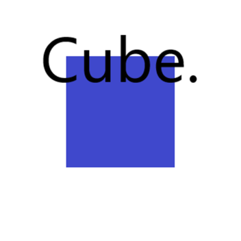 Cube.