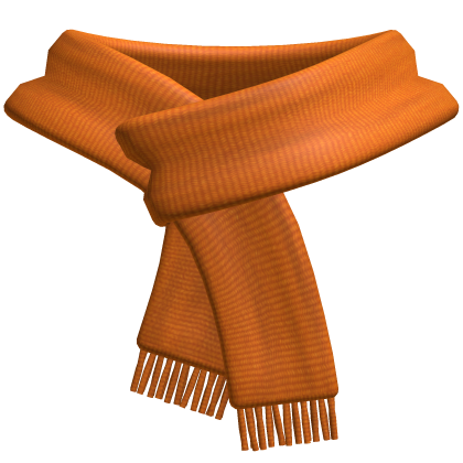 Orange Winter Scarf 3.0
