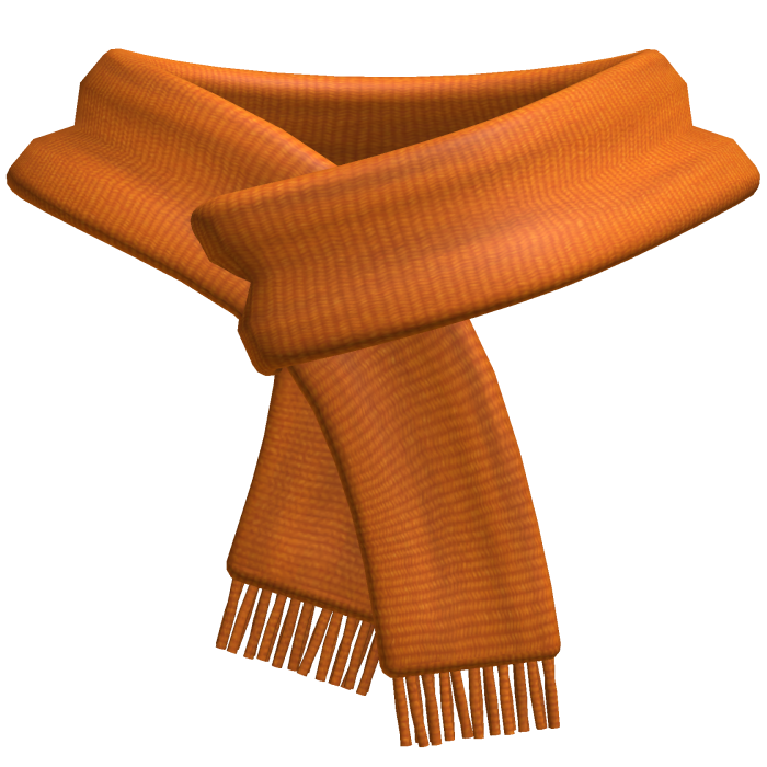Orange Winter Scarf 3.0
