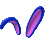 Rabbit Ears Blue 