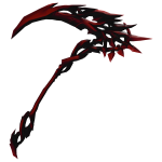 The Crimson Harvester Scythe