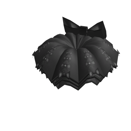 Black Bow Tutu Skirt