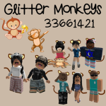 #GLITTER MONKEYS