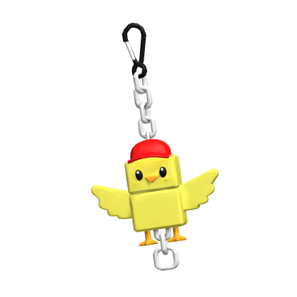 Yellow Duck Character Keychain