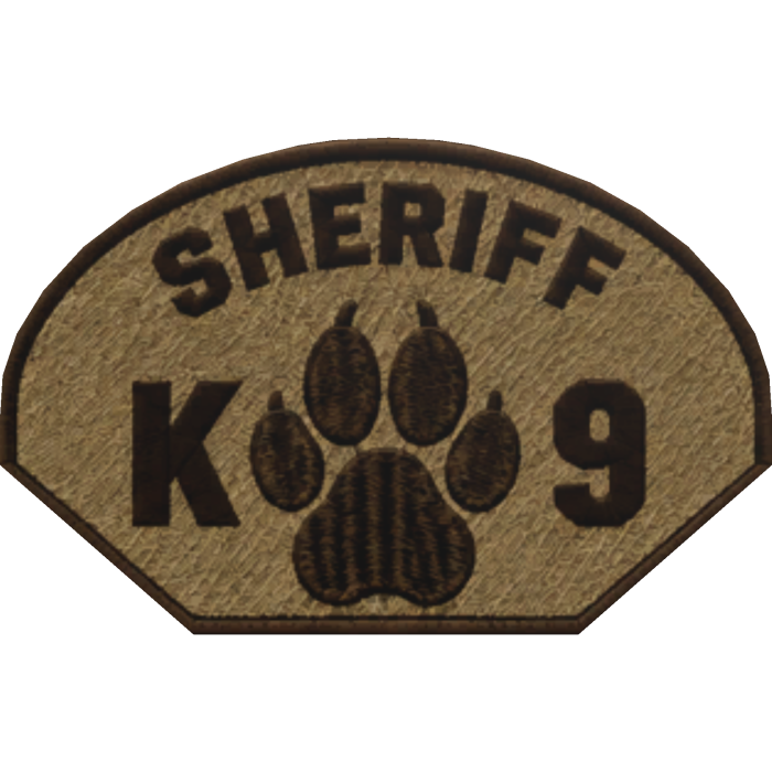 BLF™ Patch - Generic Sheriff K9 [LEFT]