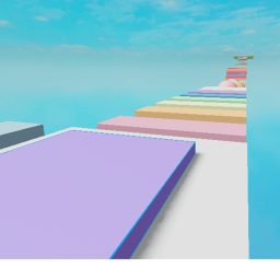 [BLUE UPDATE + SIGNS!] Pastel Obby!
