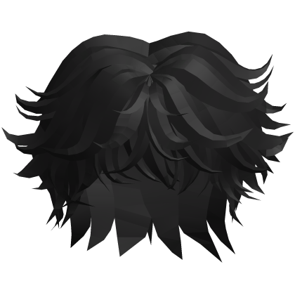 Black Boy Messy Fluffy Hair Roblox item