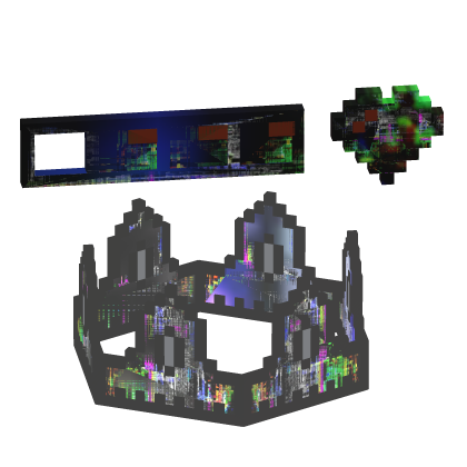 (⌛Animated + Limited) 8-Bit Glitched Crown HP Bar thumbnail