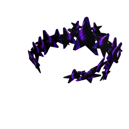 Purple crown Roblox item