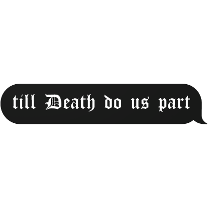 till death do us part text