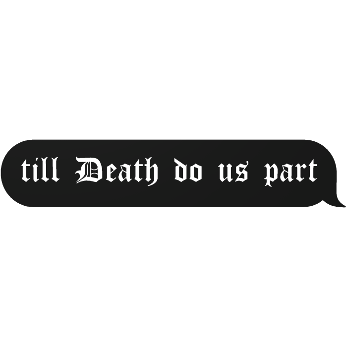 till death do us part text