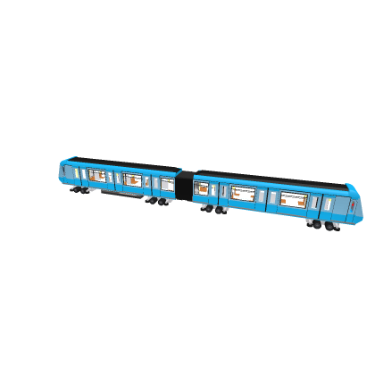 Metro De Santiago - NS-93 (automatic train)