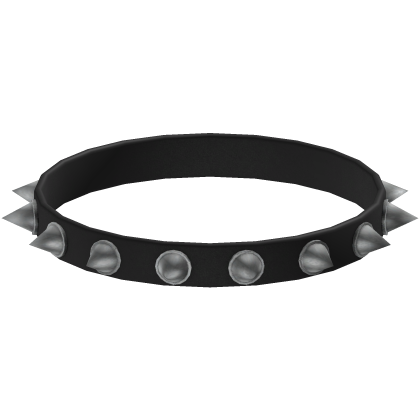 (Black) Spiked Collar [3.0] Roblox item