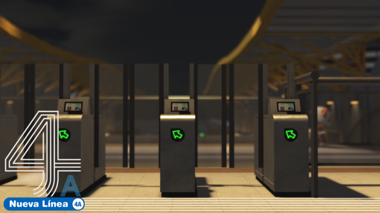 New Santiago Metro Line 4A - ROBLOX screenshot 1