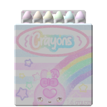 ♡ kawaii cutecore uni num nom crayon backpack