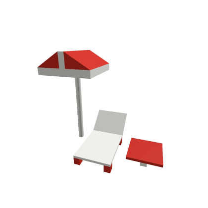 flyingdoodles beach chair set (for rio de jainero)