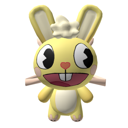 1.0 Cuddles Htf yellow plushie bag Roblox item