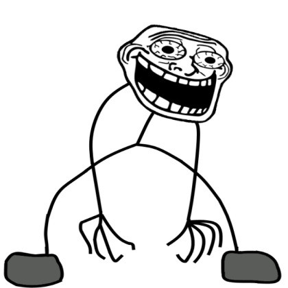 The Scary Trollge Roblox decal