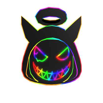 Rainbow Cartoony Hood