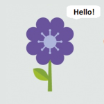 Flower can talk