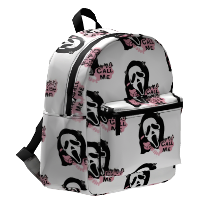 Ghostface Black & White Backpack Roblox item